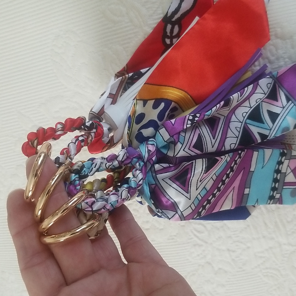 New Tassel Scarf Key Ring/Purse Charms - Picture 6 of 10